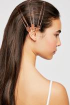 Open Shape Styling Clip Set By Kitsch At Free People